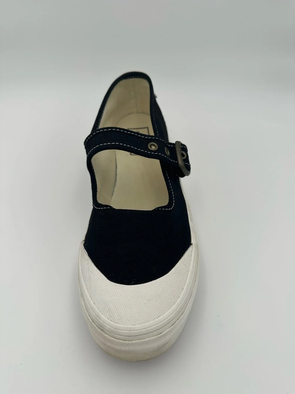 Vans Mary Jane Buckle Shoes Black W 9.5 M 8